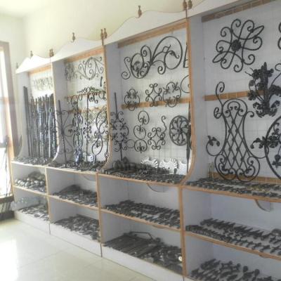 China Easily Assembled Cheaper Ornamental Wrought Iron Steel Bar For Fence , Gate for sale