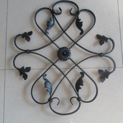 China Cheap Ornamental Iron Wrought Iron Railings For Outdoor Steps for sale