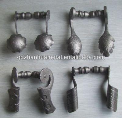 China Fence /fence/door/stairs wrought iron door handles/door handle/door handle ornamental design for sale