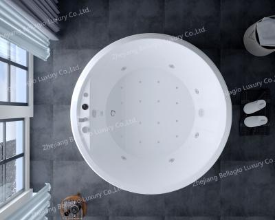 China Bathroom Hydraulic Round Massage Tub Eco - Friendly for sale