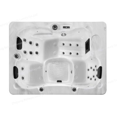 China Freestanding Jet Hot Tub, Sterling Silver, Spa Gray 3 for sale