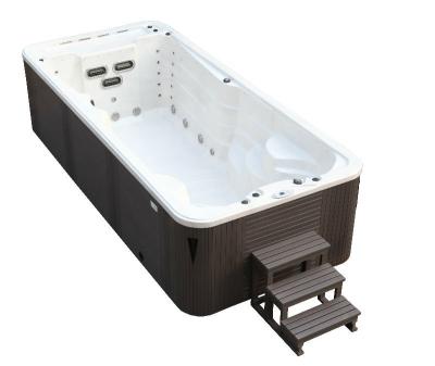 China Large Steel Frame Massage Galvanized Outdoor Spa Tub for sale