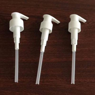 China Non Spill Stock 28/410 White Plastic Lotion Pump for sale