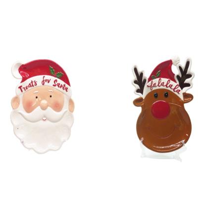 China CLASSIC Christmas Decoration Dishes Kitchen Ceramic Christmas Kitchen Utensils for sale