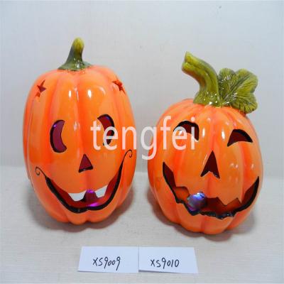 China CLASSIC Custom Wholesale Custom Cheap Ceramic Halloween Decoration Mini Pumpkin for sale