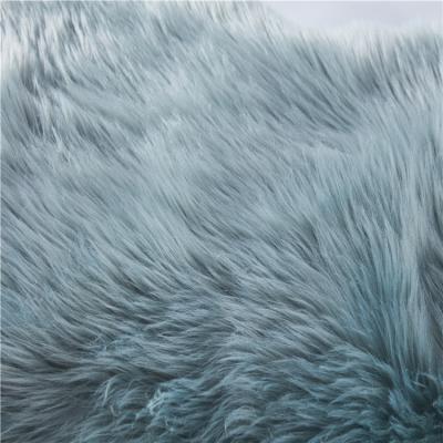 China Eco-friendly.anti-slip.water-proof Baby Shaggy Rectangle Faux Fur Sheepskin Rug Rug Tianjin Factory Decorative Bedroom Blankets Home Eco-friendly Fluffy Blanket for sale