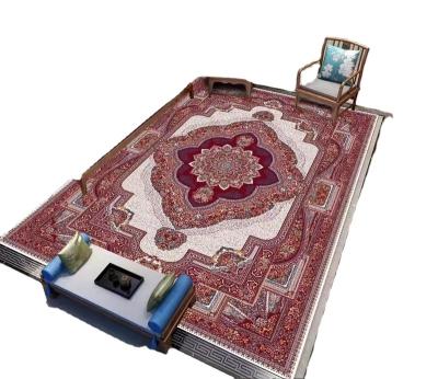 China Malaysia Indonesia Washable Persian Style 3d Rug Tianjin Manufacturers Tapetes Cheap Para Sala for sale