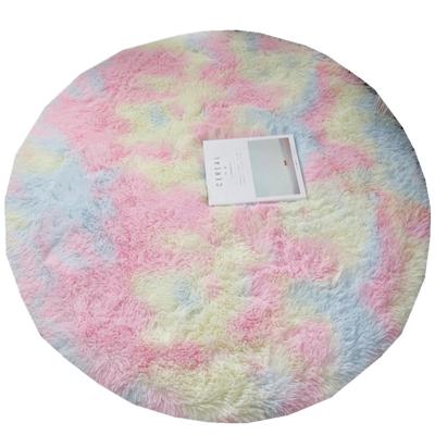 China Factory Price Washable Custom Shape Amazon Sheepskin Fur Area Rug Fluffy Fluffy Rug Floor Mat for sale