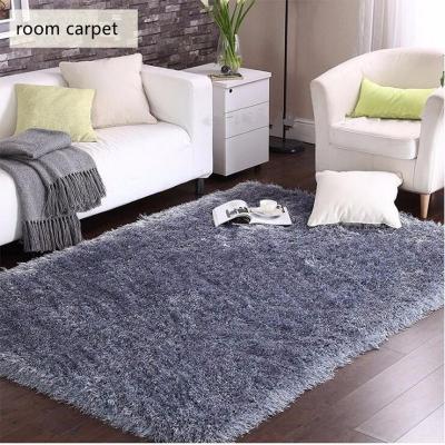 China Eco-friendly.anti-slip.water-proof Hot Sale Shaggy Silk Rug 300d Polyester Area Rug 1200d Silk Sales Amazon On Line Alfombra Tapetes Teppich Rug for sale