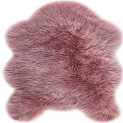 China Tour Washable Warm Faux Fur Blanket Rugs Rugs & Rugs Custom Made Sheepskin Fur Tapete Fur Fluffy Rug Faux Rug Blanket for sale