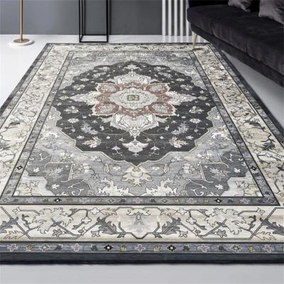 China Washable Area Rugs Living Room Carpets Persian Design Printed Blankets Soft Comfortable Premium Quality Material for sale