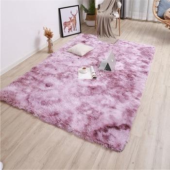 China Eco-friendly.anti-slip.water-proof Table Floor Mat Shaggy Carpet Bedroom Sofa Coffee Flooring Carpet Blanket Tianjin Factory for sale