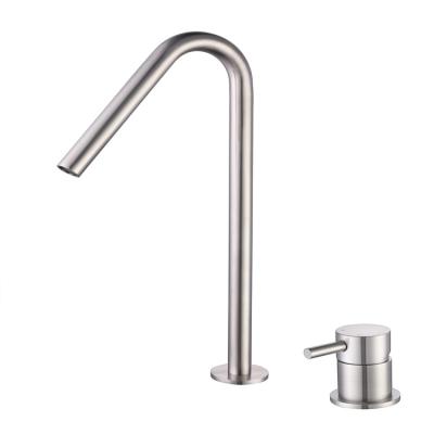 China ZOYUE Thermostatic Faucets Brushed Basin Faucets SS 304 Stainless Steel Hand Basin Faucet OEM Color And Material Optional Construction Taps Tapware for sale