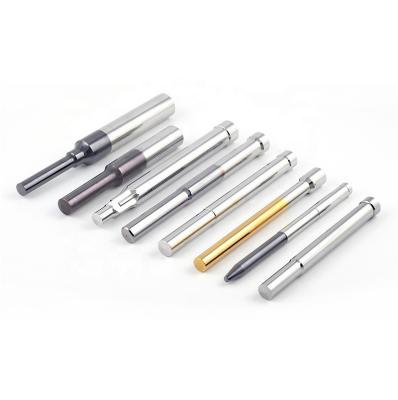 China Stamping Die Mold Accessories High Speed ​​Steel Cutting Coated Punch Pins With Latest Welding Technology for sale