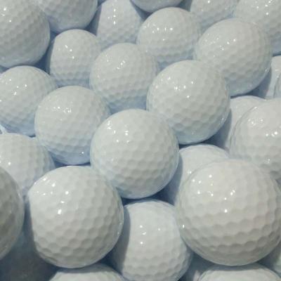 China Rubber + Surlyn Customized Golf Ball 2 Piece Golf Ball Branded Golf Balls Branded for sale