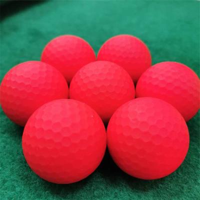 China Rubber + Logo Printing Tournament Ball Matte Surlyn Colored Bulk Custom Golf Ball for sale