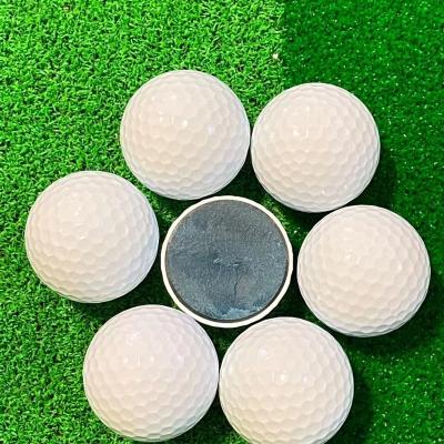 China Rubber + Urethane 3 Layer Logo Printed Golf Ball Tournament Urethane for sale