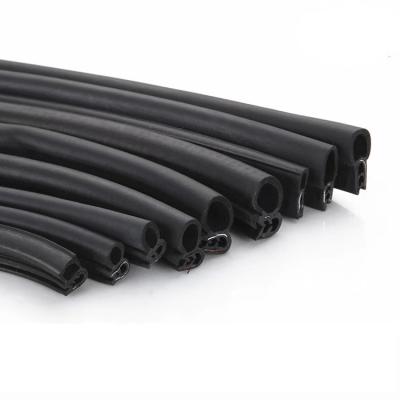 China Durable Rubber Strip Automobile Car Door Caulk Epdm Seal Strip Edge Trim Rubber Seal for sale