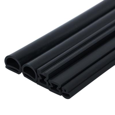 China Durable U Shaped Car Rubber Strip Car Sealing Strip Car Door Edge Trim Molding Rubber Strip Weatherstrip for sale