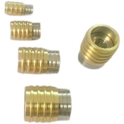 China Plastic Injection Molds Sealing Plug CuZn Mold Water Intake Brass Copper Pipe Plugs For Plastic Injection Molding Components Mold Parts E-2078 M3-M6 for sale