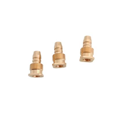 China Custom Brass Coupling Fastener Cnc Precision Coupling Adapter Fitting for sale