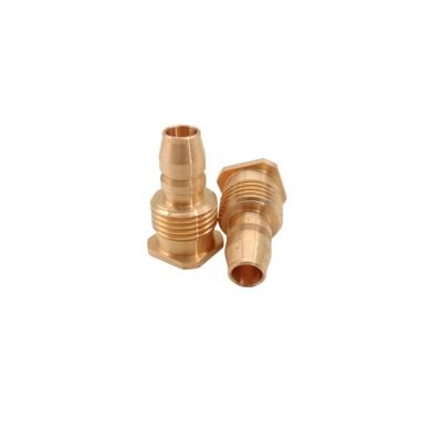 China Custom Fastender BSP Male and Air Hose Fitting Connector and Adapter 1-Way Brass Hose Joint for sale