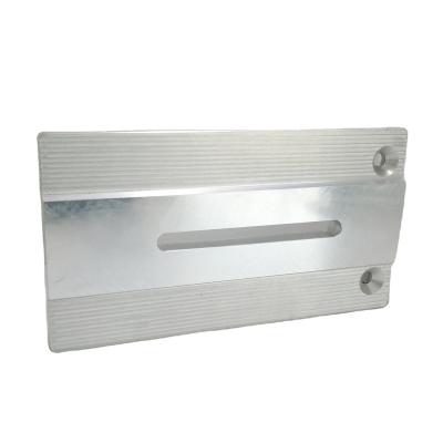 China Aluminum Adjustable Metal (Height) End Pad Dresser Polishing CNC Machined Part Aluminum Internal End Plate CNC Milling Processing for sale