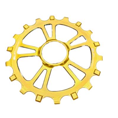 China Custom 7075 Toy Bike OEM/ODM China Supplier CNC Metal Parts CNC Service CNC Aluminum Spinning Milling Worm Gears for sale