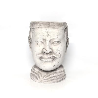 China Eco - Friendly Terracotta Warriors Planter , Terracotta Army Flower Pot for sale