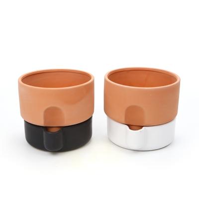 China Factory Price Eco - Friendly Self Planter Potted Plant Watering Pot With Best Quality for sale