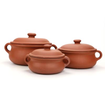 China Cheap Factory Price Clay Biryani Pot Viable For Food for sale