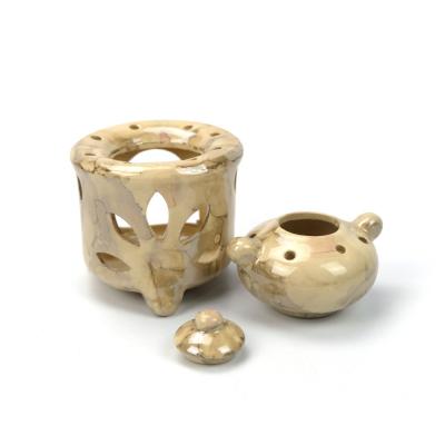 China Modern Ceramic Teapot Shaped Censer, Oil Burner for sale