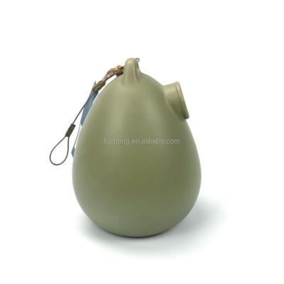 China Viable Ceramic Glazed Hanging Bird House , Bird Nest for sale