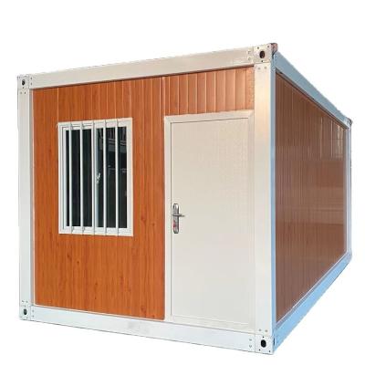 China 18 mm MGO-Blattboden Prefab Mini Containerhaus für Hotelunterkünfte zu verkaufen