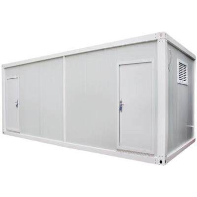 China Flat Pack Container Haus-Büro-Prefab Container mit PVC-Schiebefenster zu verkaufen