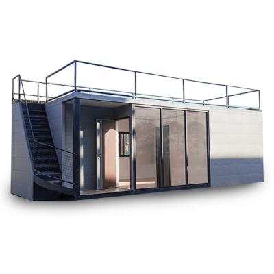 China Schnell installieren Prefab Container Haus mit PVC Schiebefenster Licht Zubehör zu verkaufen