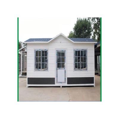 China Customized Pre Fab Kleines Haus Zuhause mit galvanisiertem Stahlrahmen zu verkaufen