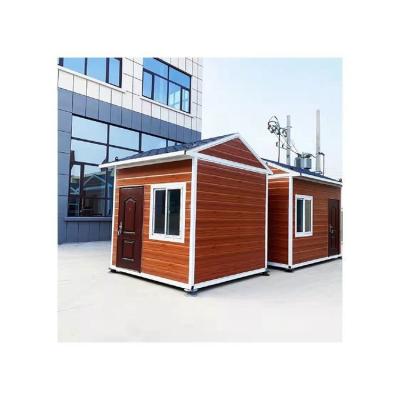 China Gegalvaniseerd staal frame prefab kleine huis op wielen voor ruimtebesparende oplossing Te koop