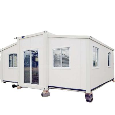 China Gepersonaliseerde kleur Dubbelgehard glasruimte Warehouse Prefabricated Modular Te koop