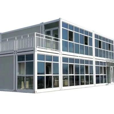 China Gewijzigde scheepvaartcontainer prefab huis en multifunctionele draagbare container huis Te koop