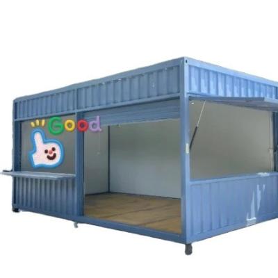 China Modern Container Draagbaar Huis Staal Flat Pack Opvouwbare Containers Te koop