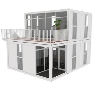 China Outdoor Mobile Living Container House Portable House Stackable Prefabricated for sale