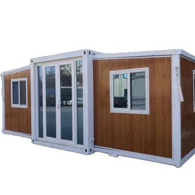 China Mobiele woning Containerhuis 2 slaapkamers Uitbreidbaar 3 slaapkamers Draagbaar Prefab Te koop