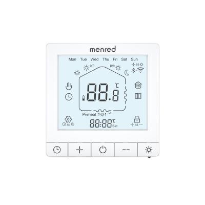 China Modern Smart Wifi Room Thermostat For Electric Floor Heating for sale