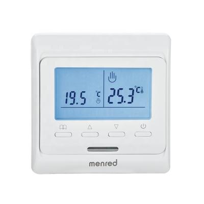 China Modern Menred E51.716 AC230V 16A Heating LCD Digital Thermostat with CE and RoHS Certification for sale