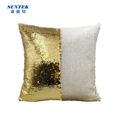 China PORTABLE Multicolor Sequin+Suede Backing Luxury Custom Pillow Cases And Cushion Cases for sale