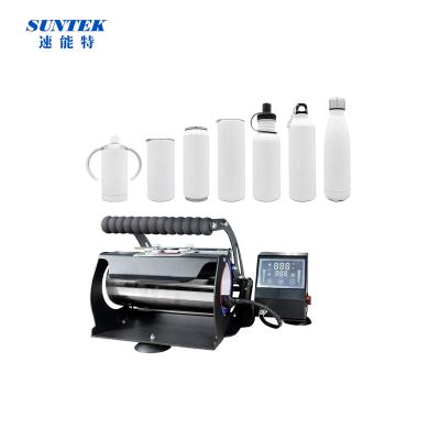 China Home Use 20oz RTS Blue Stock Sublimation Tumbler And Mug Press Heat Press Digital Machine Skinny Tumbler Press for sale