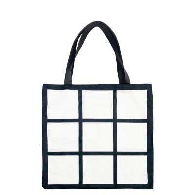 China Best Selling Sublimation Goods Using Sublimation Tote Canvas Single Side Bags for sale