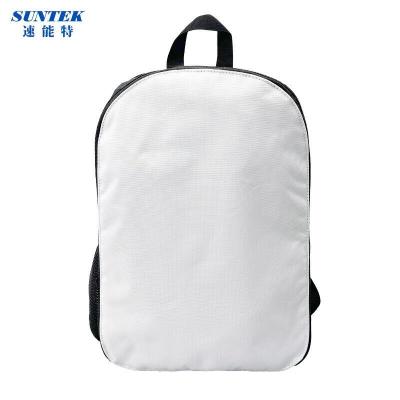 China Blank Sublimation Fashion 16inch Student Backpack Schoolbag for sale