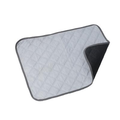 China Custom Diamond Shaped Pet Pad for Dogs and Cats Absorbent Pads for Pets Fit Through Mat Dog Urine Pad for sale